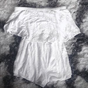 NW! Mahina’s Floral White Romper